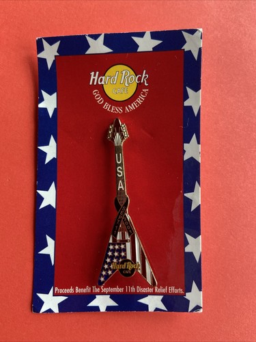 Hard rock cafe guitar - cafe, pin