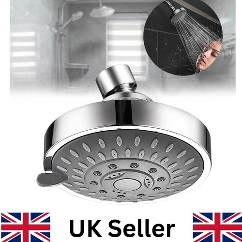 4inch fixed shower - fixed, round
