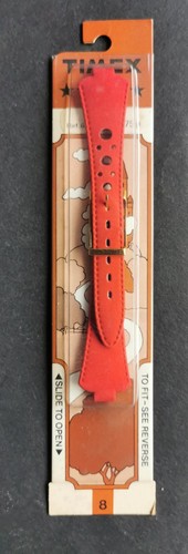 Vintage timex porvair 8mm red - vintage,