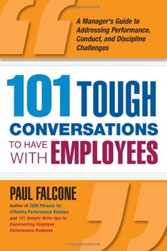 101 tough conversations - 101, to