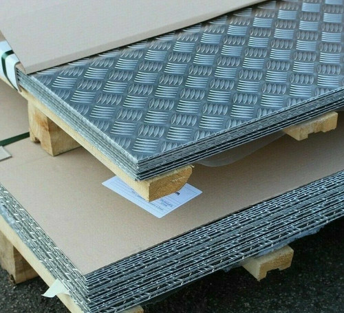 8x4 aluminium tread - aluminium,