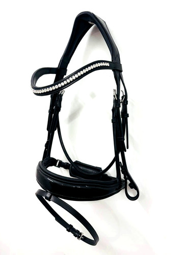 Round rolled patent leather - rolled,