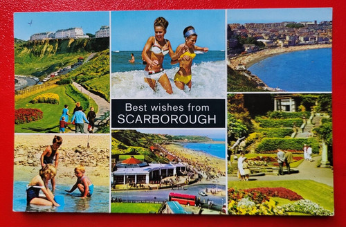 Vintage postcard posted - posted, six