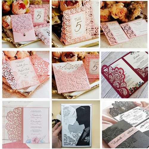 Wedding lnvitation card metal - wedding,