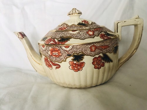 Antique staffordshire teapot - antique,
