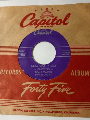 Dean martin once upon a - once, time