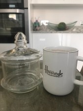 Glass cookie jar storage - glass,