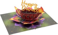 3D Pop-Up Happy Diwali Card