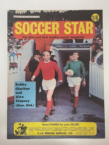 1968 soccer star - 1968, magazine