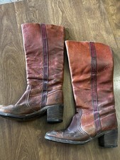 READ Vintage Frye 1970s Black