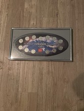 Framed Royal Canadian Mint Coin Collection Year 2000