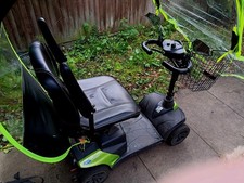 Invacare Colibri Mobility Scooter. Mirrors, Basket And Rain Canopy Included