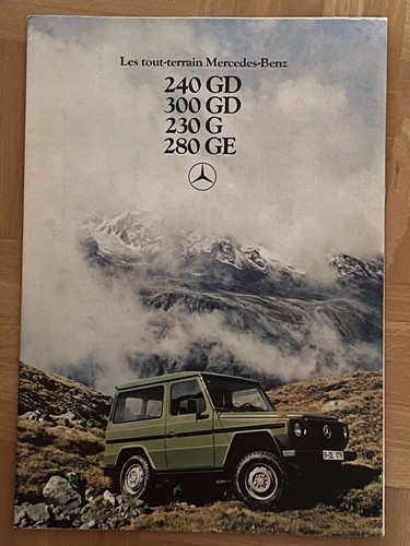 Brochure mercedes 230 - brochure,