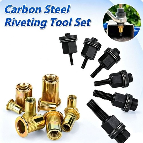 Threaded rivet nut kit - threaded,