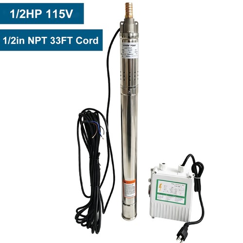 2hp deep well submersible - deep,