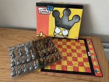 The Simpsons Chess Set. No Instructions.