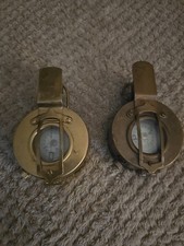 Two Original Solid Brass