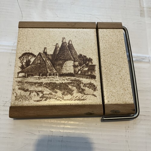 Vintage wooden and ceramic - wooden,