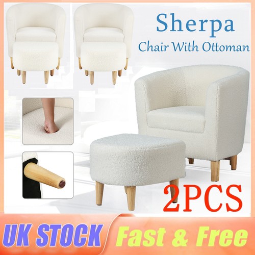 Sets sherpa accent chair - 2,