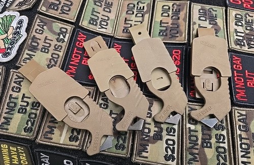 Gerber strap belt - belt, cutter