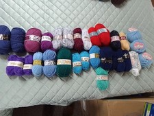 knitting yarn joblot bundle