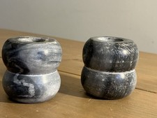 Vintage Pair Heavy Carved