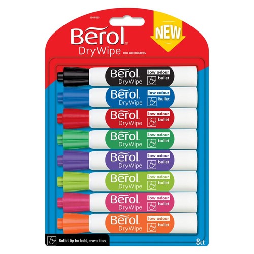 Berol dry wipe whiteboard - dry,