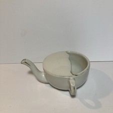 Antique/Vintage Invalid  Nursing Cup white with Gold Accents  KPM  6 x 15cms 