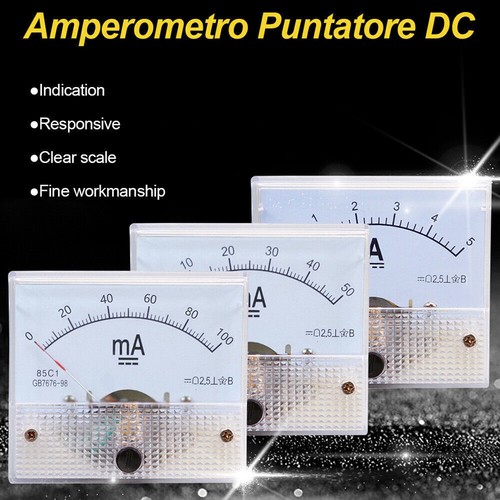 Analog 85c1 panel - analog, dc