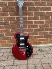 1982 Gibson Sonex 180 Deluxe, Red Vintage Guitar /With Hard Case/ OPEN TO OFFERS