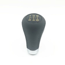 Black Leather Car 5 Speed Gear