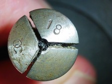 Watchmaker's Lathe Collets used please see photos