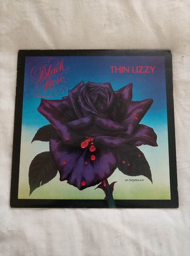 Thin lizzy black rose - black,