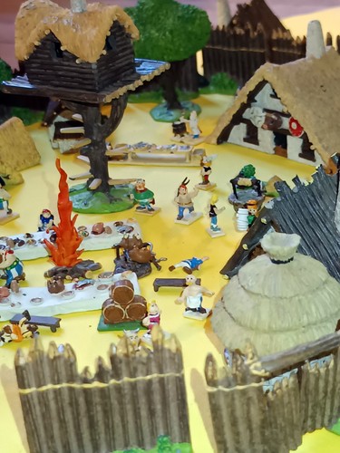 Grand village asterix atlas - village, d'asterix