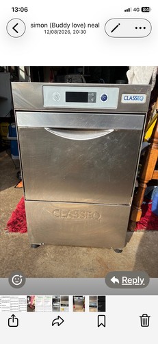 Classeq glass washer dish - glass,