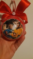 Star Trek TV Series Gift Ideas HandMade 8 cm  Christmas  Baubles Tree Ornaments 