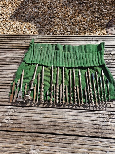 Vintage auger bits counter - auger, bits,