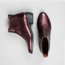 Esska Womens Plum Leather