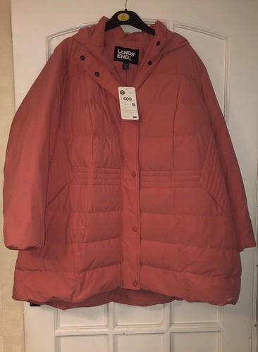 Women pink lands end down - pink,