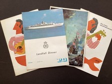 P & O ORIANA - Menus & Today