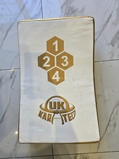 Power Punch/Kick Bag White and Gold New and Used