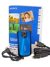Sony MHS-TS22 Bloggie Sport Touch Mobile HD Video Camcorder Digital Camera BLUE