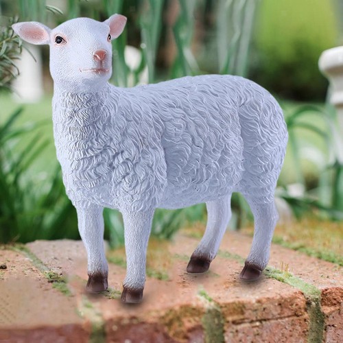 Adorable lamb figurines - lamb,