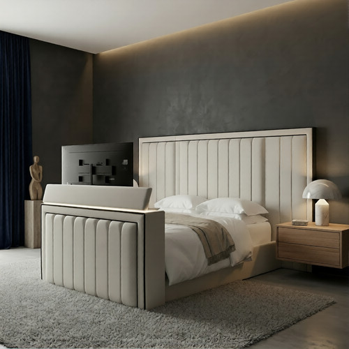 Hotel style upholstered tv - hotel,