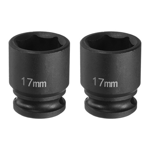 2pcs deep impact socket - deep, 3/8"