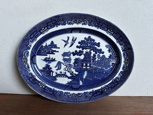 Johnson bros willow pattern - willow,
