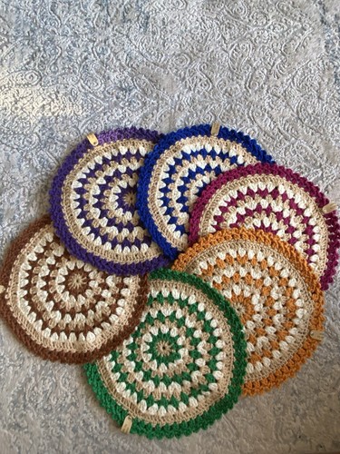 Handmade crochet set 6 - crochet,