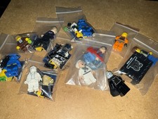 Lego minifigures Job Lot - Star Wars 20th Anniv , Marvel, Back To The Future Etc