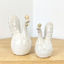 Pair of Chicken Ornaments