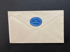 Vintage Joseph Osborne & Co Seed Merchants Kirkandrews On Eden envelope